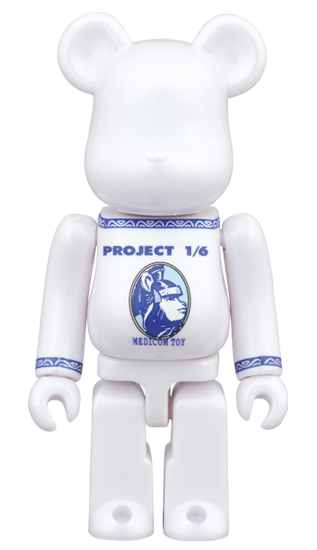 BEARBRICK WHITE CENTURION 100％