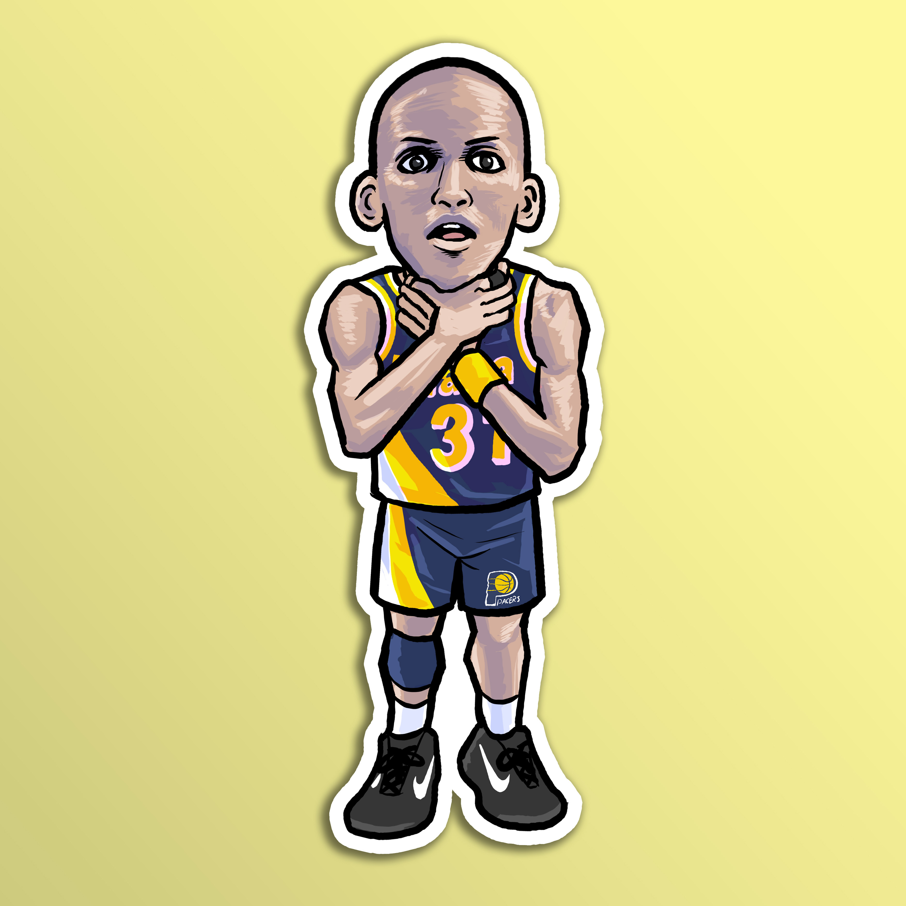 Reggie Miller 貼紙