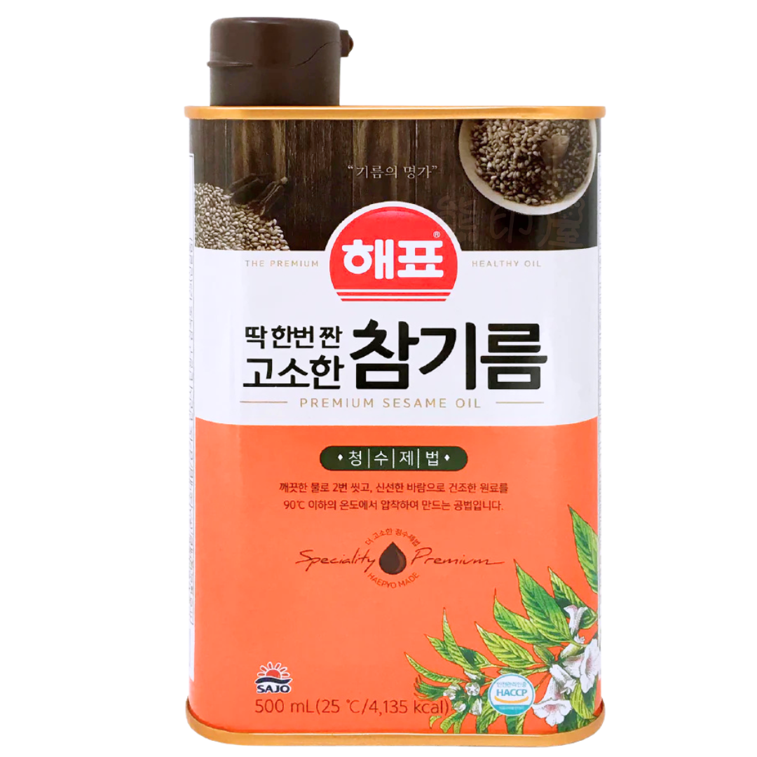 韓國芝麻油500ml(罐) 到期日2026-8-26