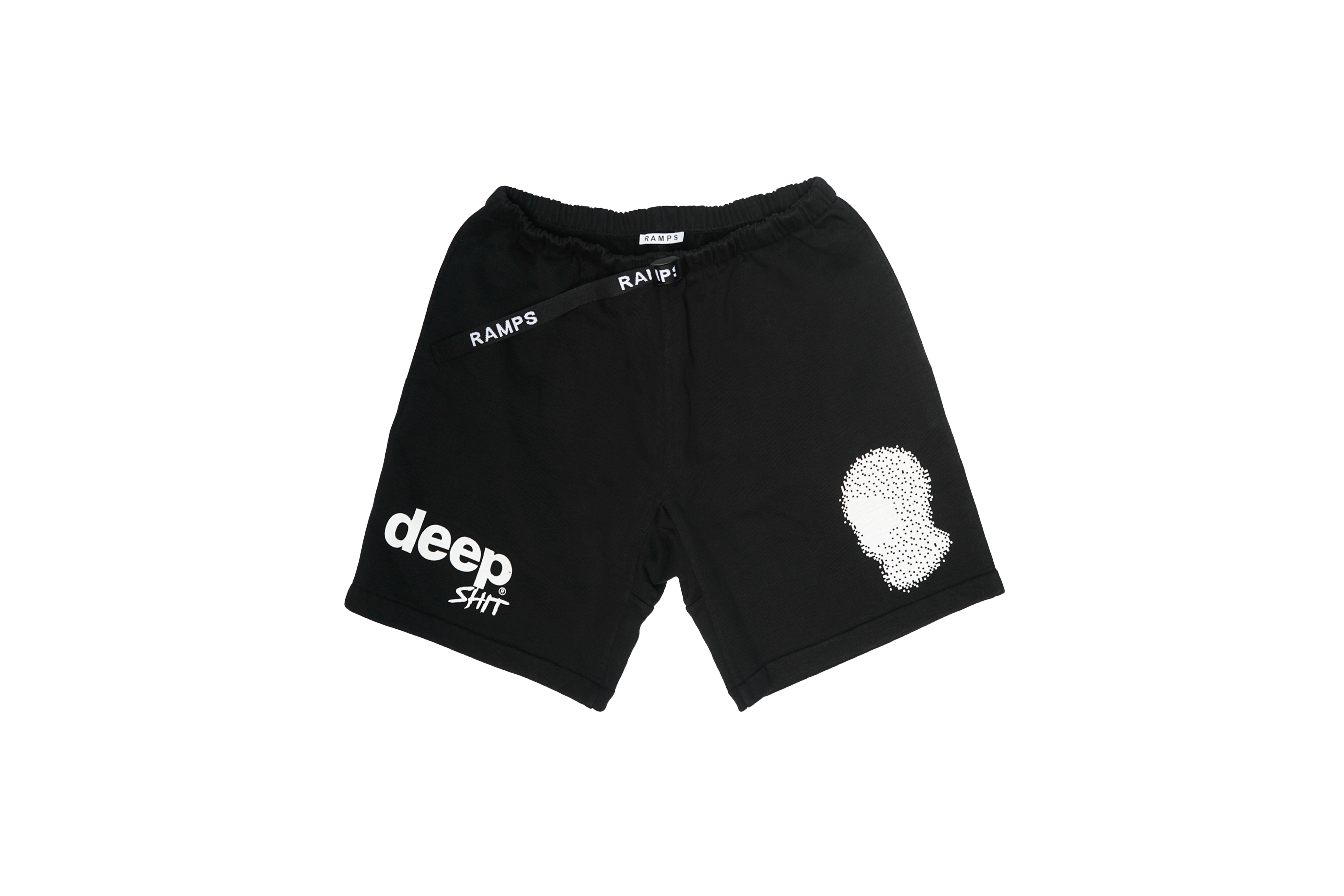 RAMPS "SWEAT CLIMBING SHORTS" (Black)