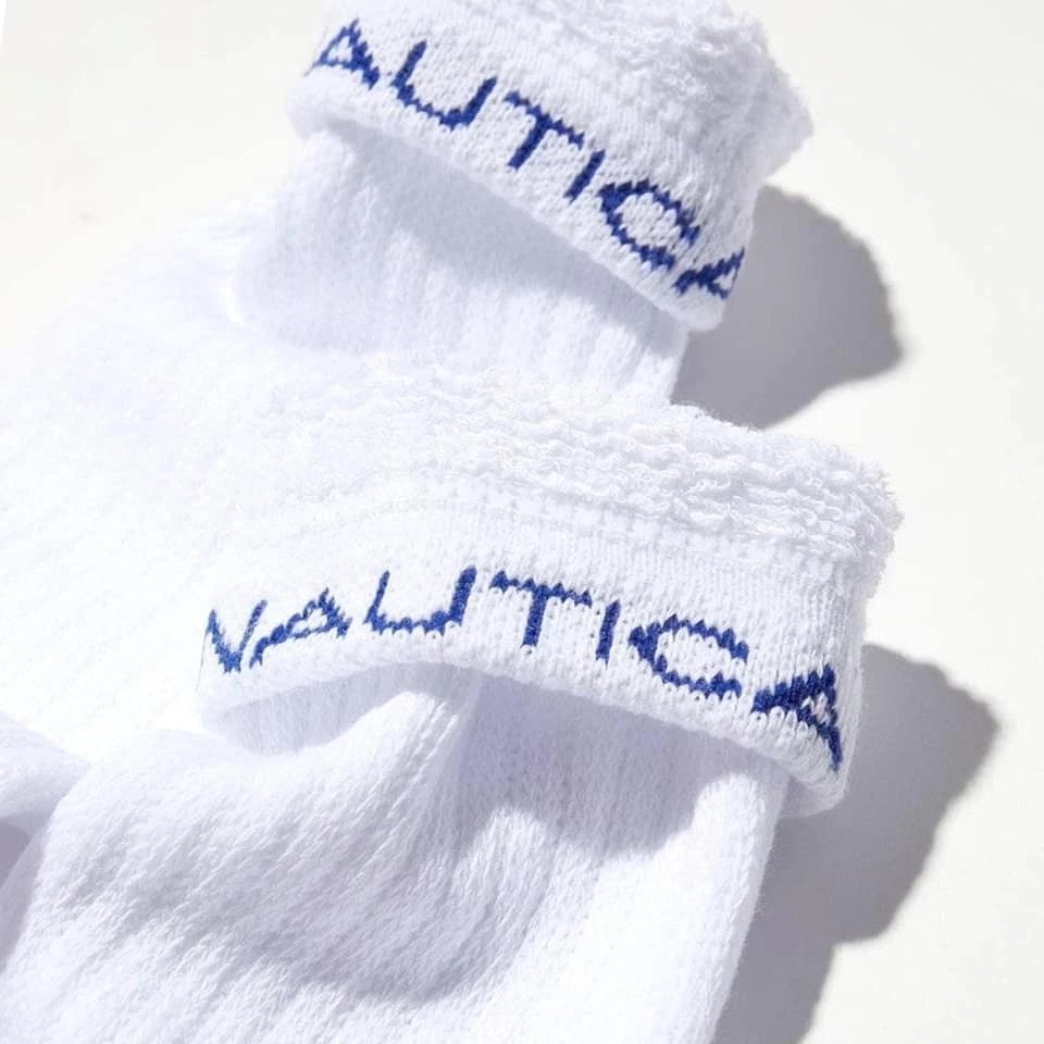 NAUTICA JP 3-Pack Socks LOGO 長襪 襪子 長谷川昭雄 一包三雙 現貨