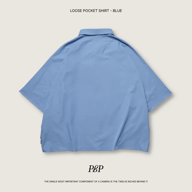 現貨 P.B.P LOOSE POCKET SHIRT