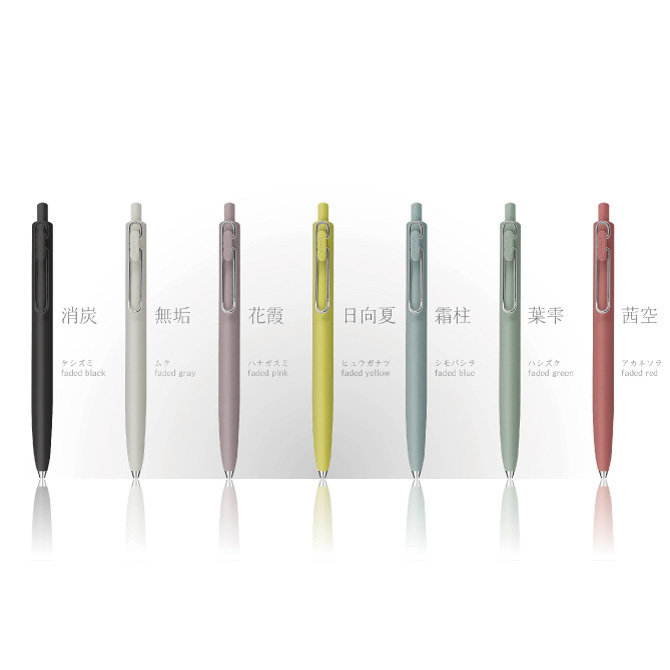 uni-ball one F 水性原子筆 - 0.38 mm / 0.5mm