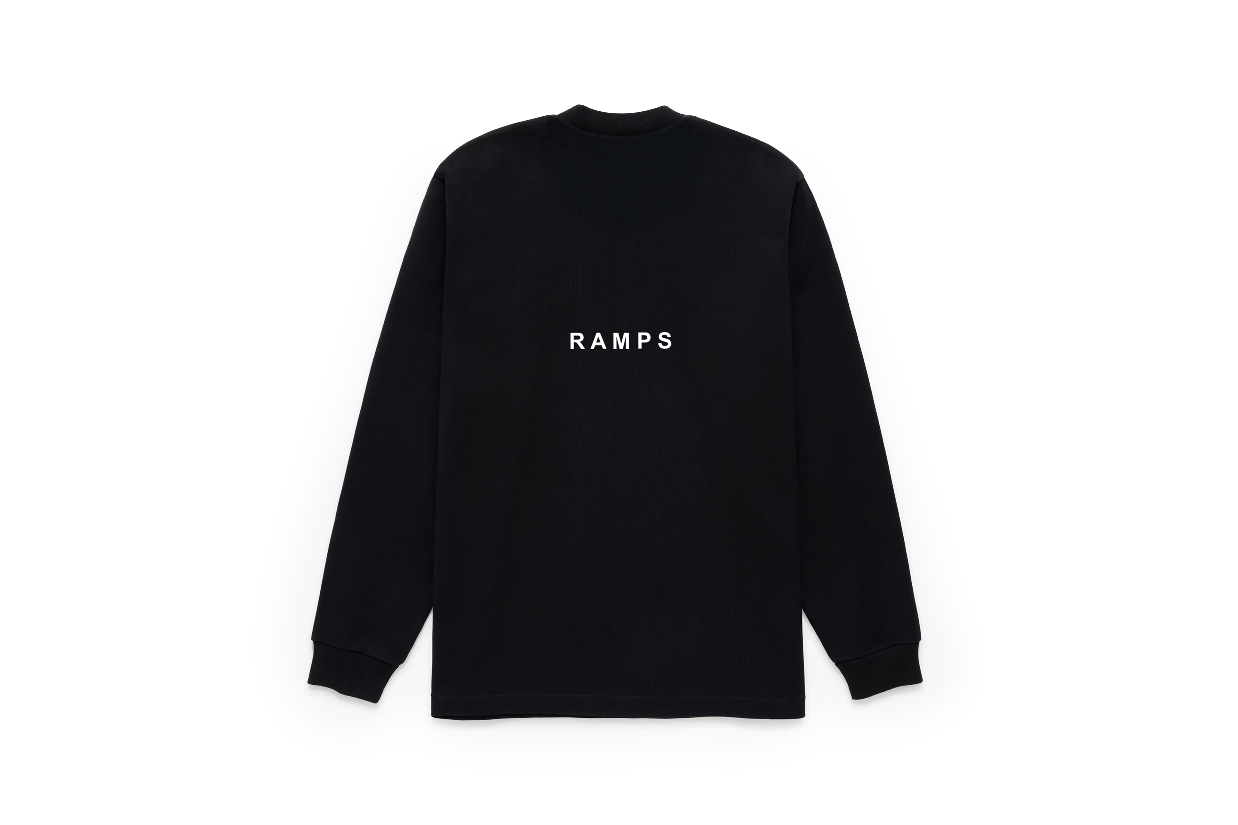 RAMPS "DEEP SH!T LONG SLEEVE T-SHIRT" (BLACK)