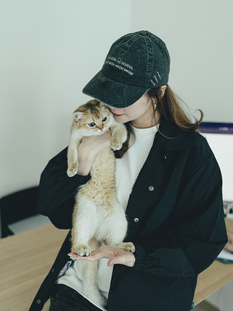 Fumble 慵懶貓生鴨舌帽