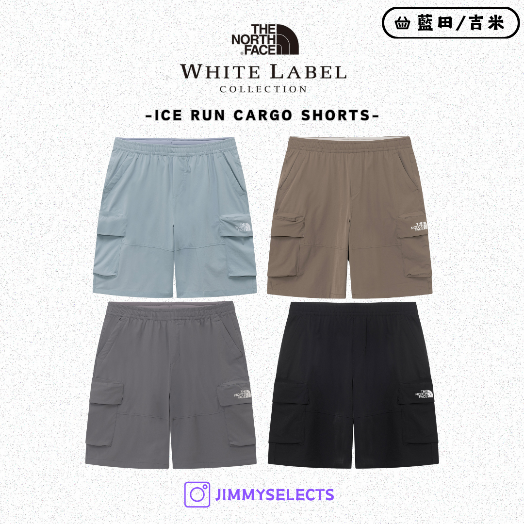 【代購】THE NORTH FACE 北臉 白標 ICE RUN 工裝 口袋 短褲 NS6NR05