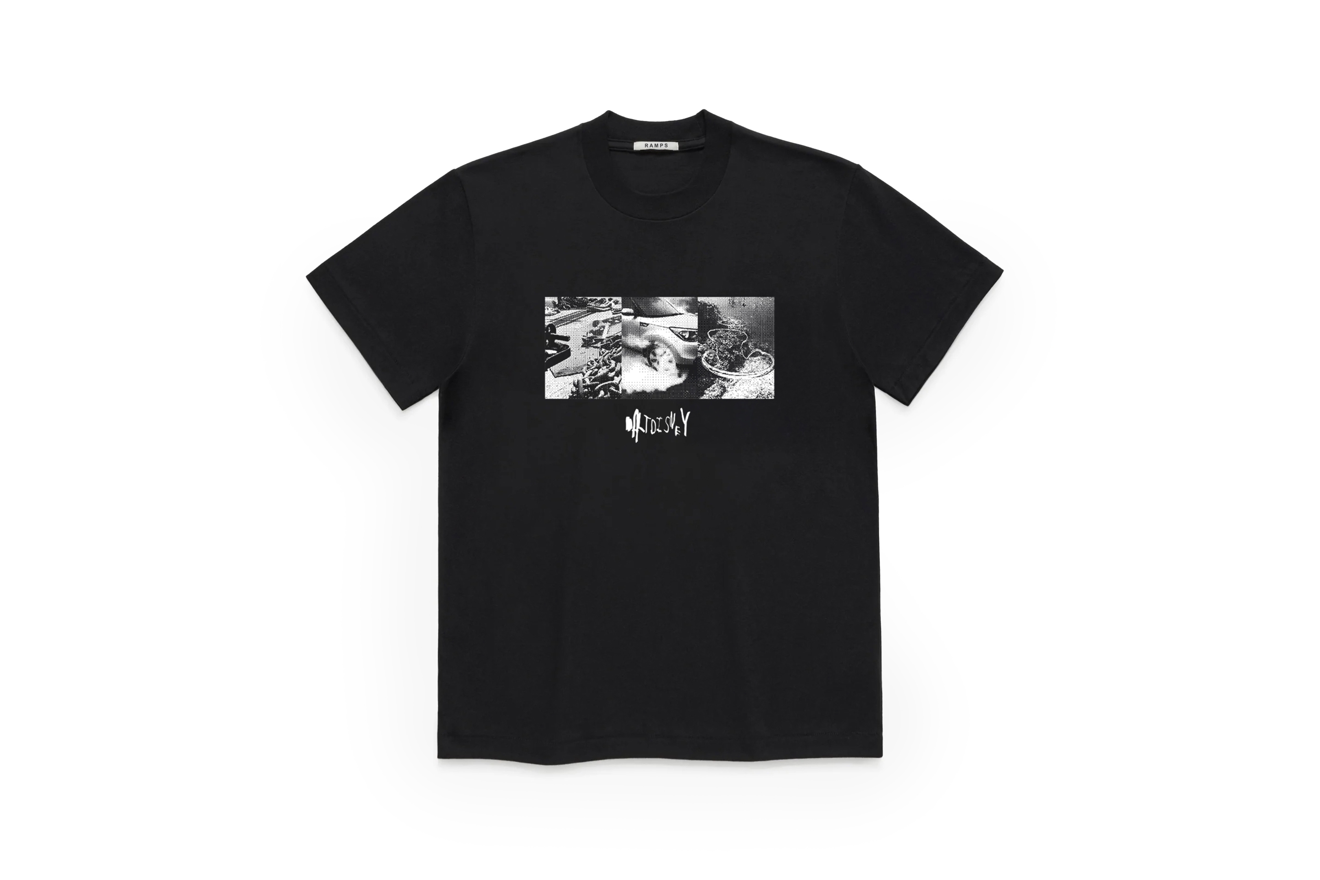 RAMPS "X MALT DISNEY T-SHIRT" (BLACK)
