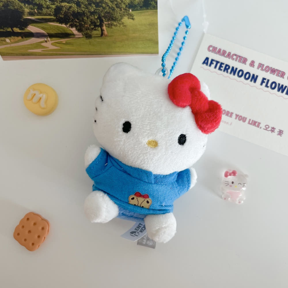 SANRIO 三麗鷗 帽踢 吊飾 8CM高 絨毛玩具 韓國版 KITTY 帕恰狗 大耳狗