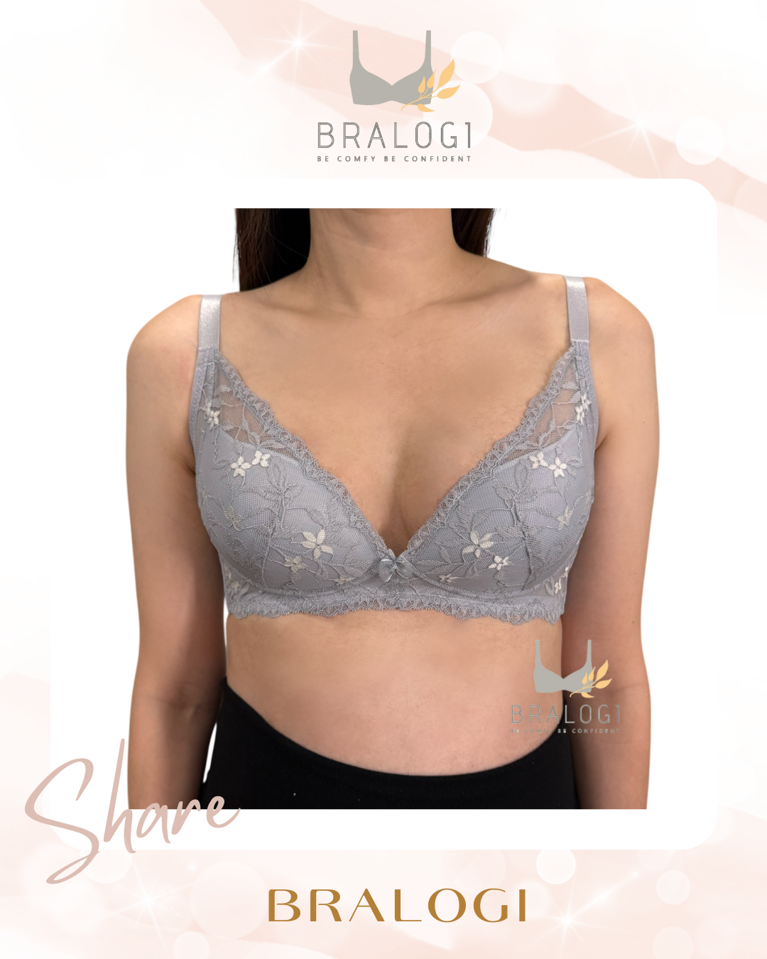 2403 涼感無鋼圈內衣 B-C罩