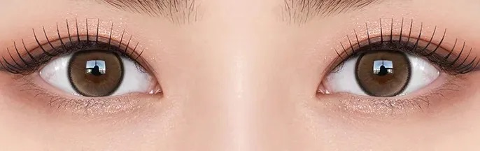 [月拋] OLENS Secret Tint 1 Month Brown｜彩妝隱形眼鏡｜每盒2片