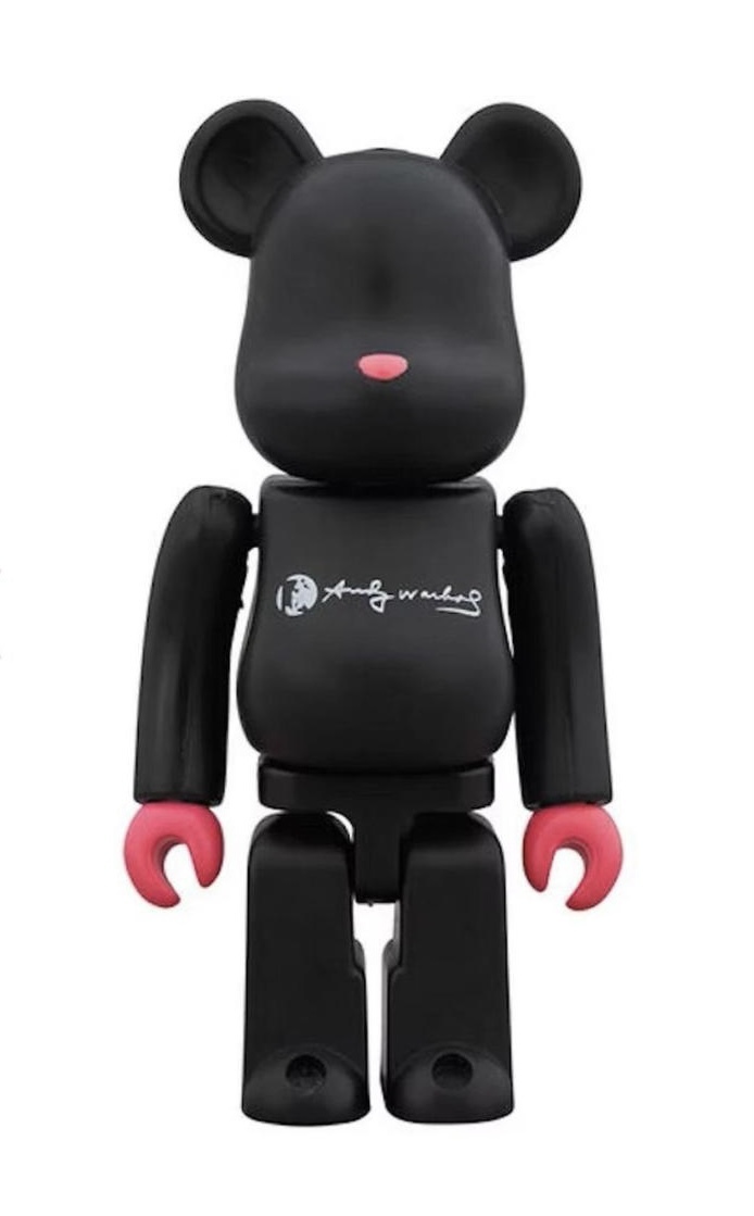 BEARBRICK Andy Warhol D-Con 100%