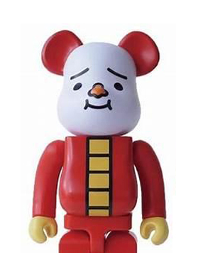 BEARBRICK TOFU OYAKO MUSUKO 100% SET OF 2