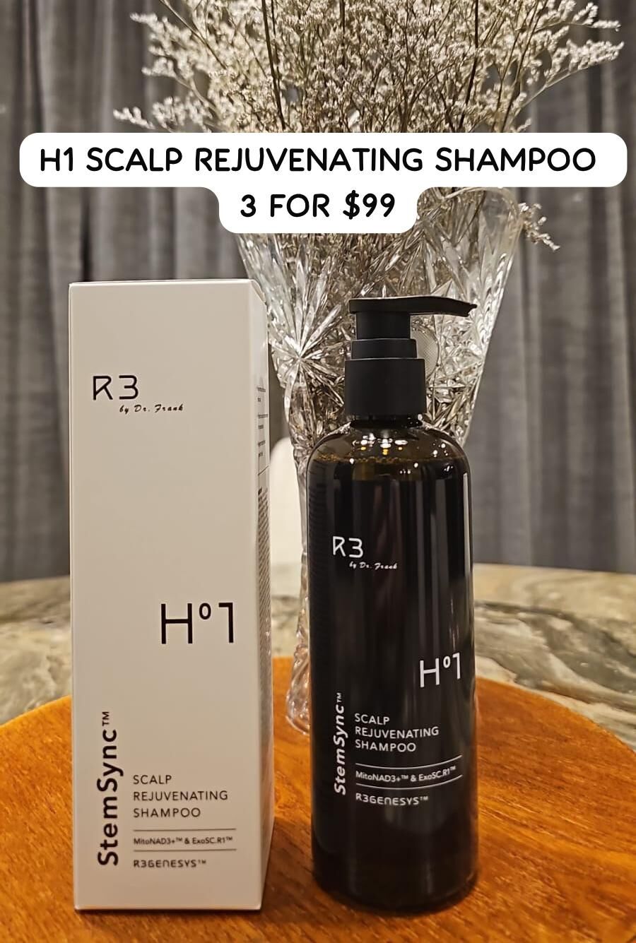 3 H1 SCALP REJUVENATING SHAMPOO