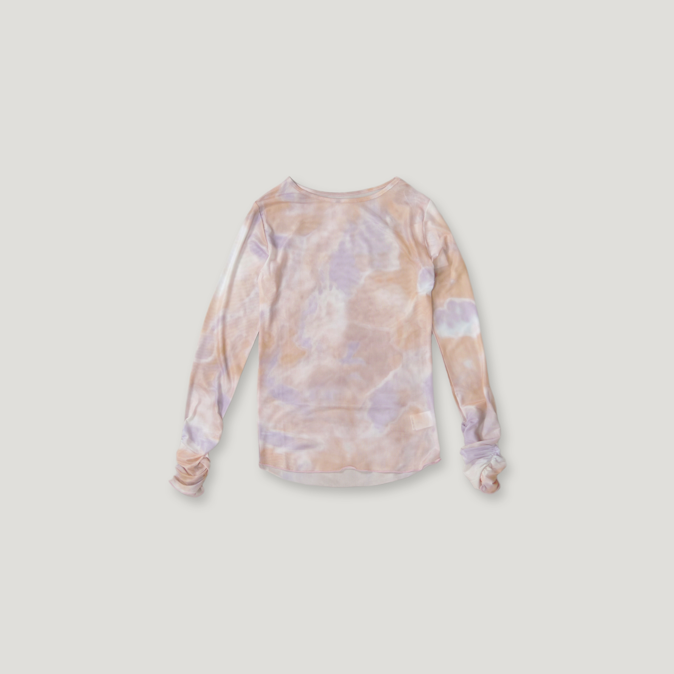 J.P.L. 船領漸層染透紗上衣╭ 2色 ╮