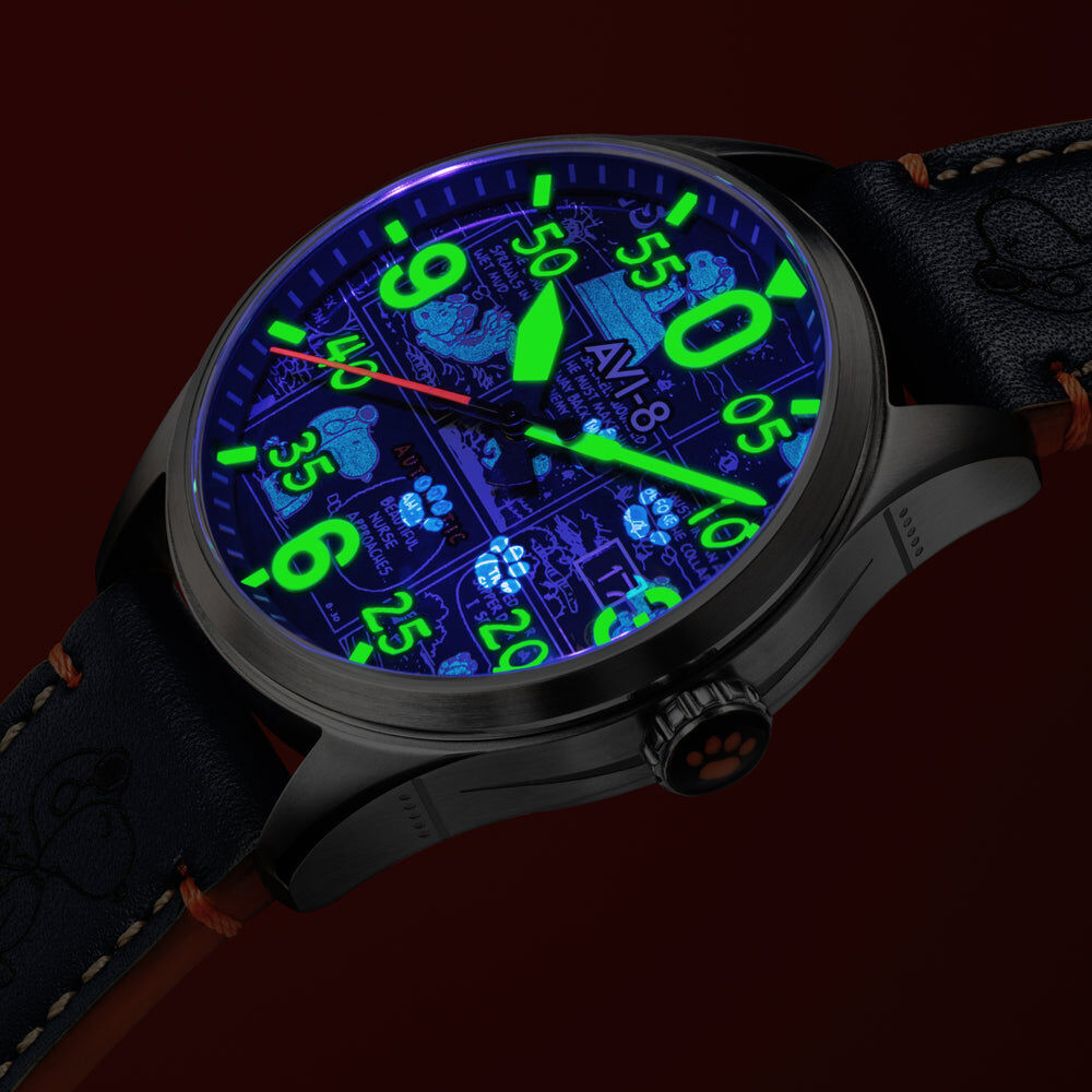 AVI-8 Smith Automatic Peanuts Snoopy Flying Ace Limited Edition AV-4134-01