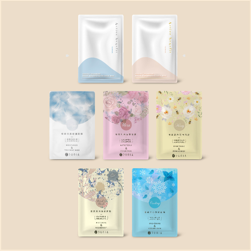 Ab面膜.SUNIA面膜小資面膜體驗包7入組