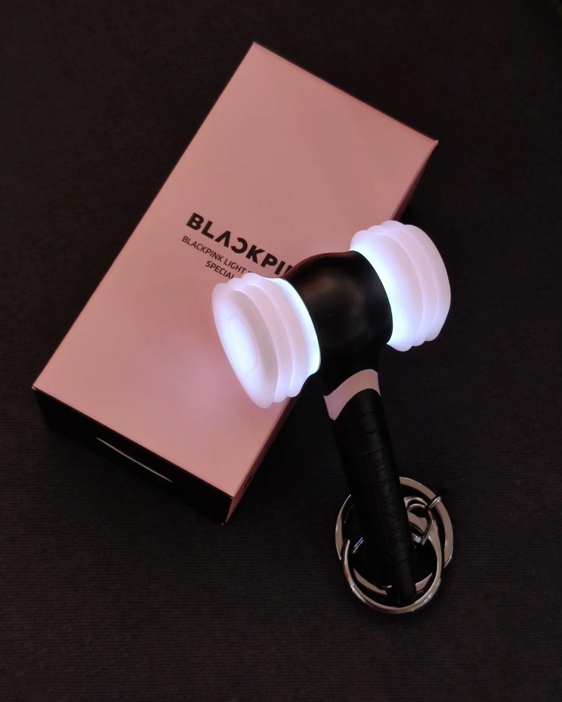 BLACKPINK Light Stick Keyring 韓國 迷你 官方手燈 鑰匙圈 應援 粉錘
