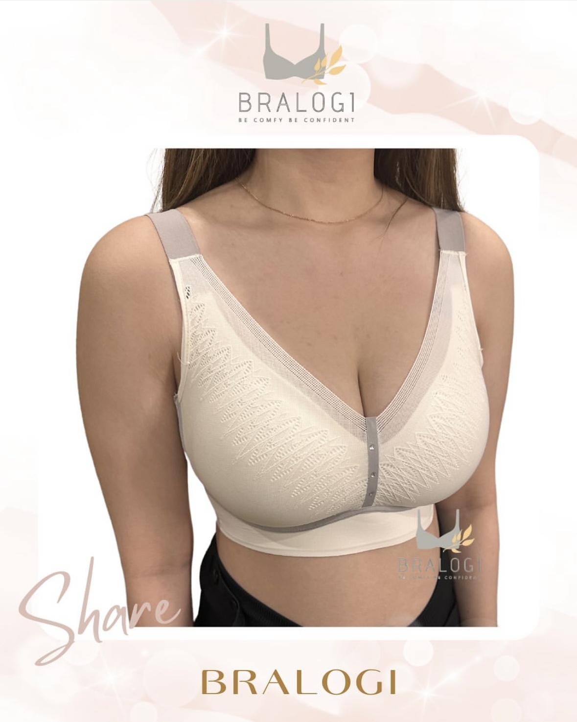 3018 莫代爾透氣零感無鋼圈內衣 M-4XL