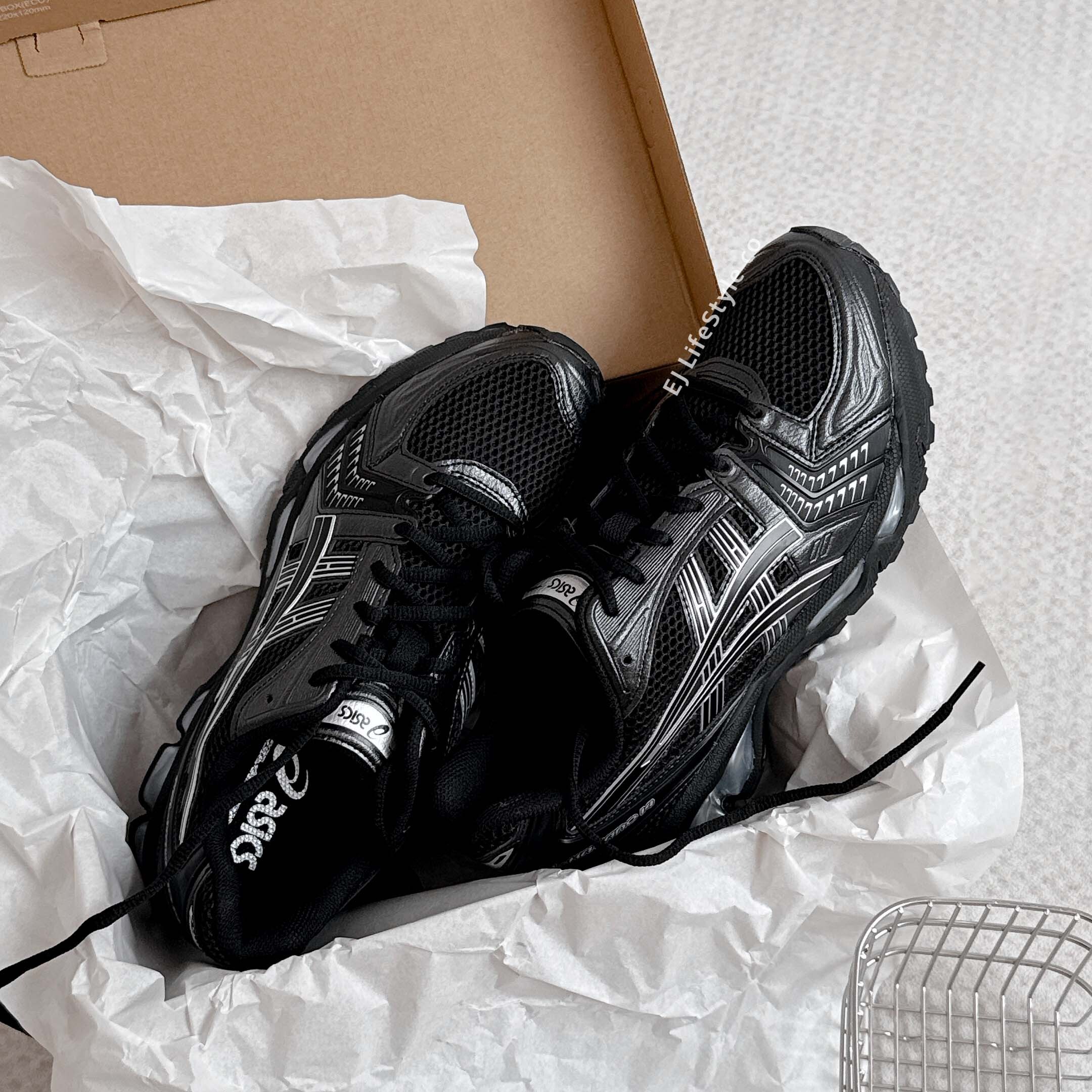 ASICS GEL-KAYANO 14 "BLACK SILVER" 黑銀 灰銀 復古 Y2K 男女鞋 1201A019-006 / 現+調