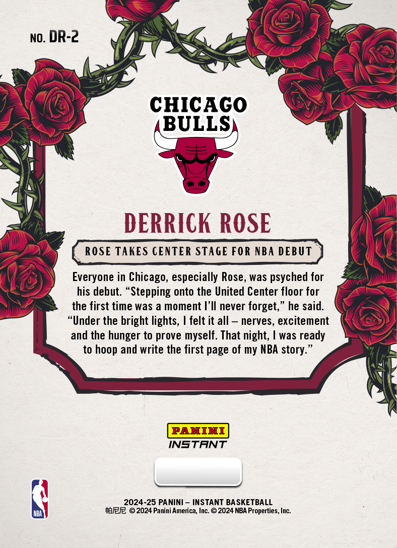 Derrick Rose - Panini Instant NBA 球員卡 #DR2