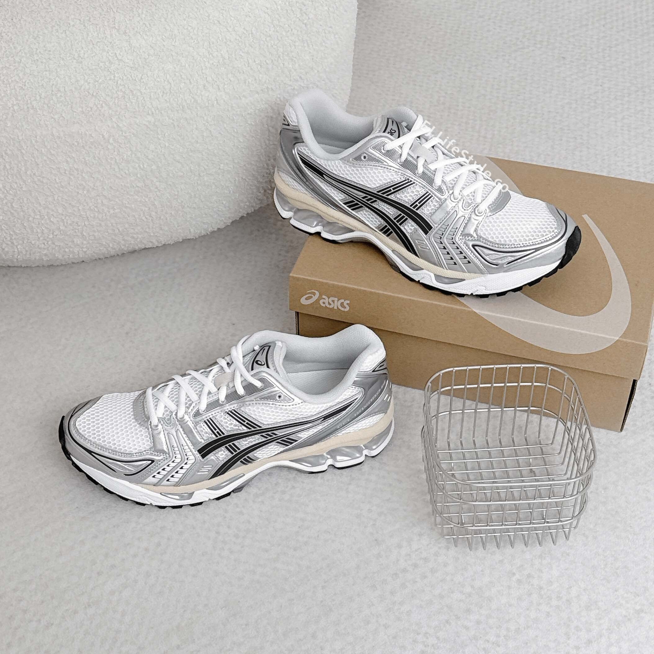 ASICS GEL-KAYANO 14 "White Graphite Grey" 白銀 灰銀 奶油 復古 Y2K 男女鞋 1203A537-110 / 現+預