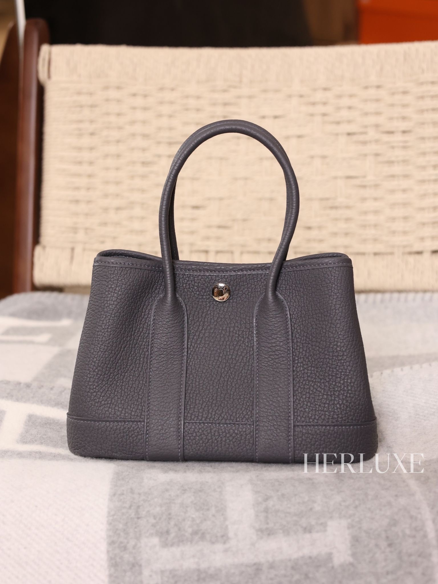 Garden party neo 85 Ardoise leather K