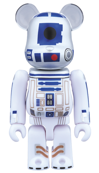 BEARBRICK STAR WARS R2-D2 (STAR WARS 40th Anniv. Ver.) 100%