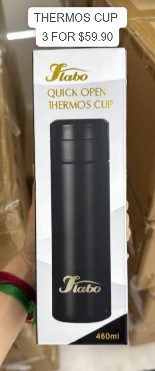 3 THERMOS CUP