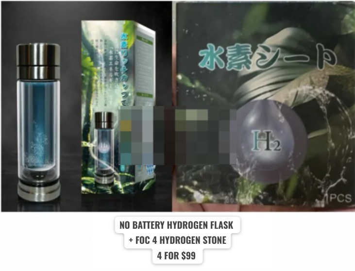 4 NO BATTERY HYDROGEN FLASK
