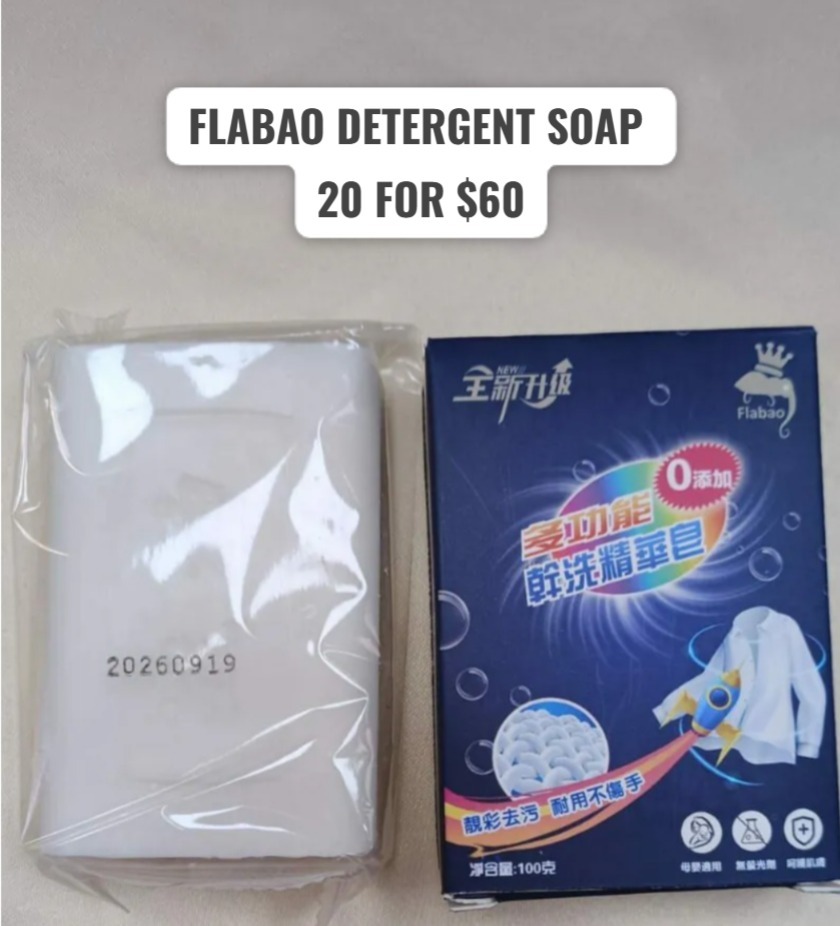 20 FLABAO DETERGENT SOAP