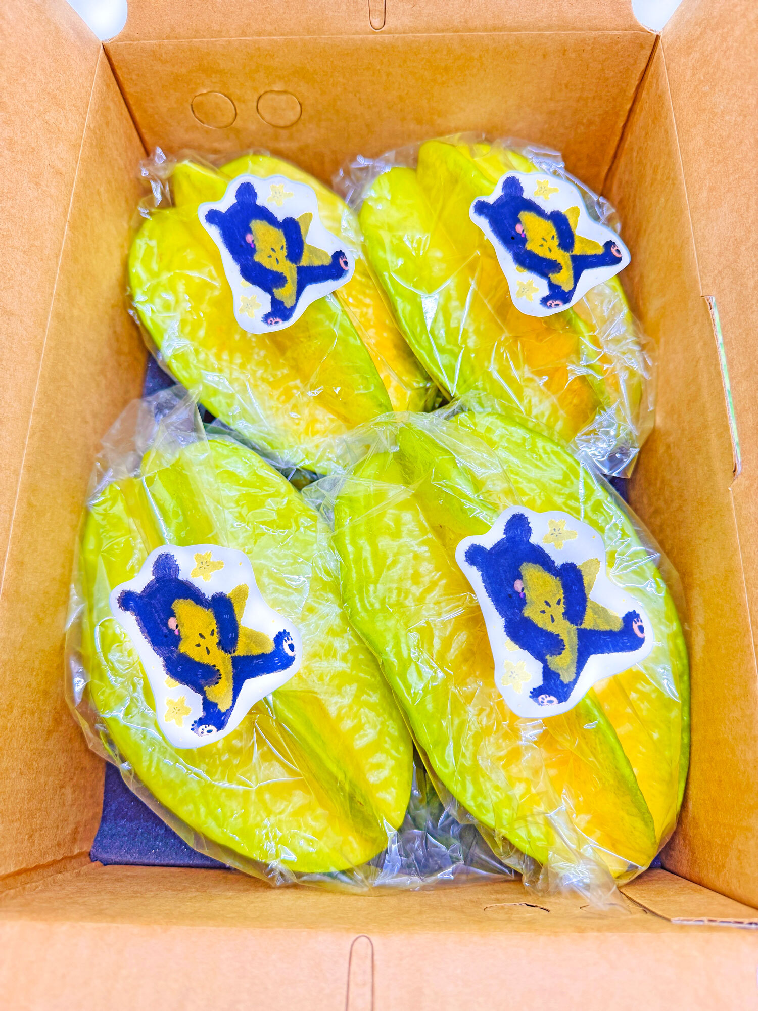 山林遠足熊楠西密枝楊桃禮盒特級大4粒2.5台斤裝(9-13台兩/粒)