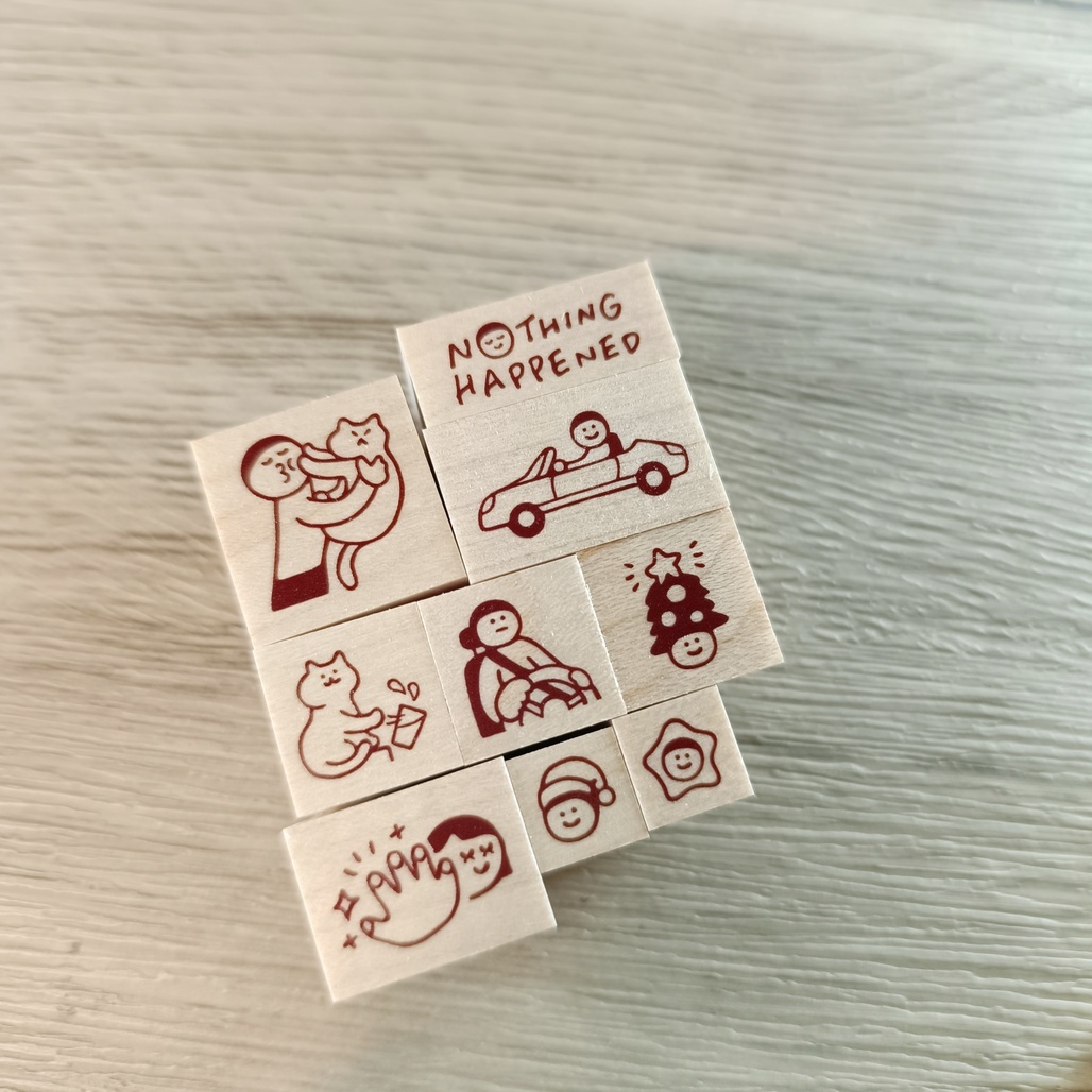 日本little lu．2025夏季原創印章 共九款