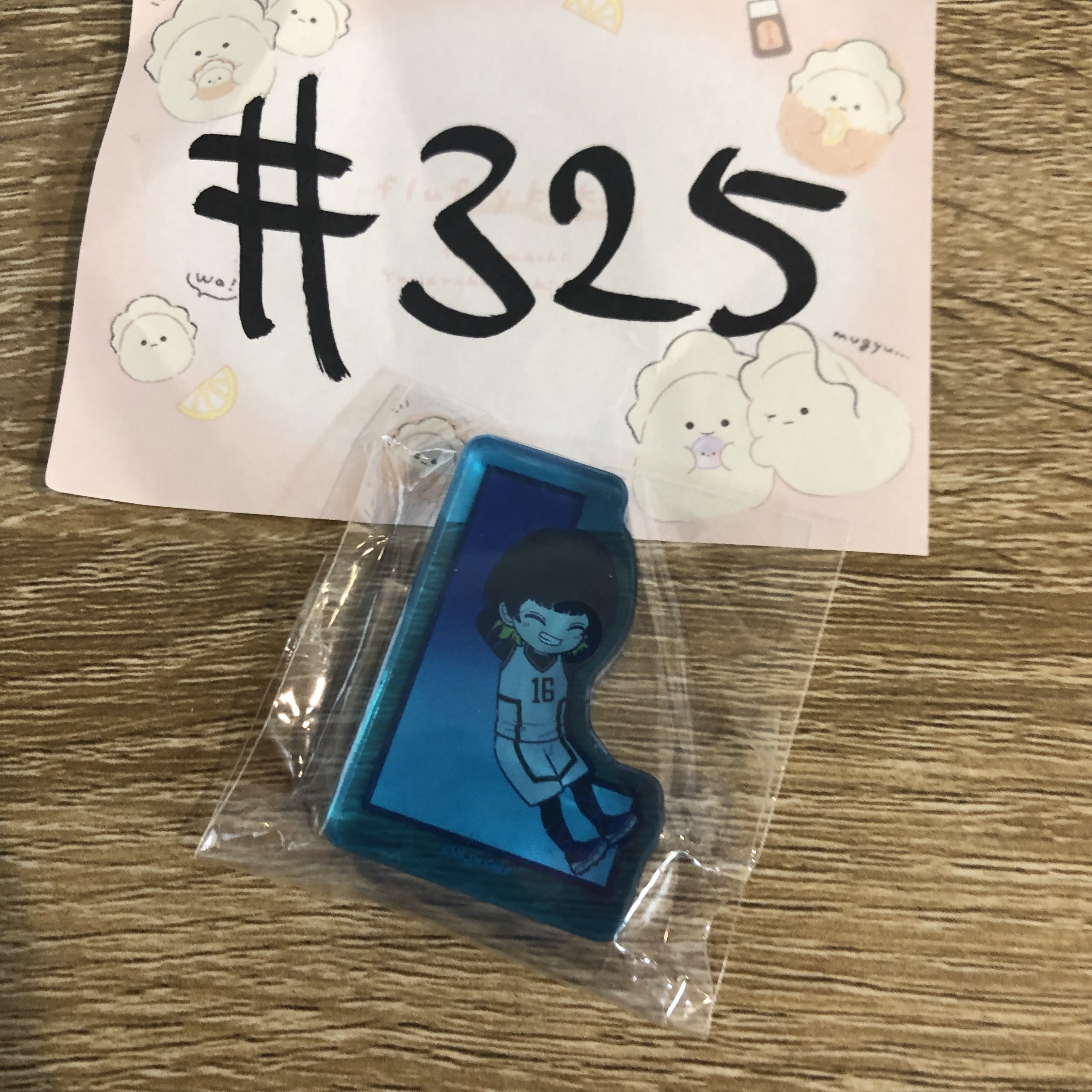 BlueLock 蜂樂 膠牌#325