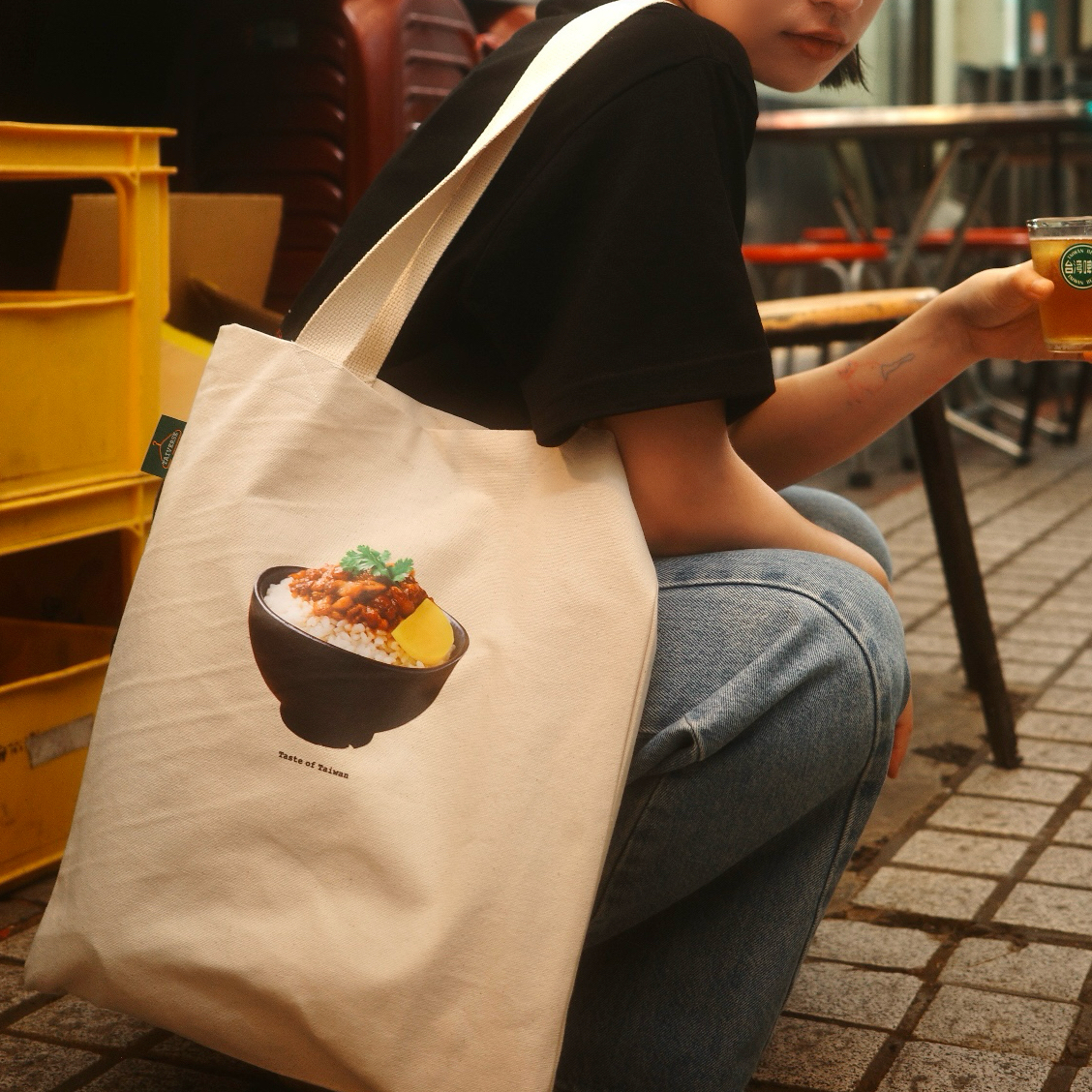 台味Project-滷肉飯帆布袋