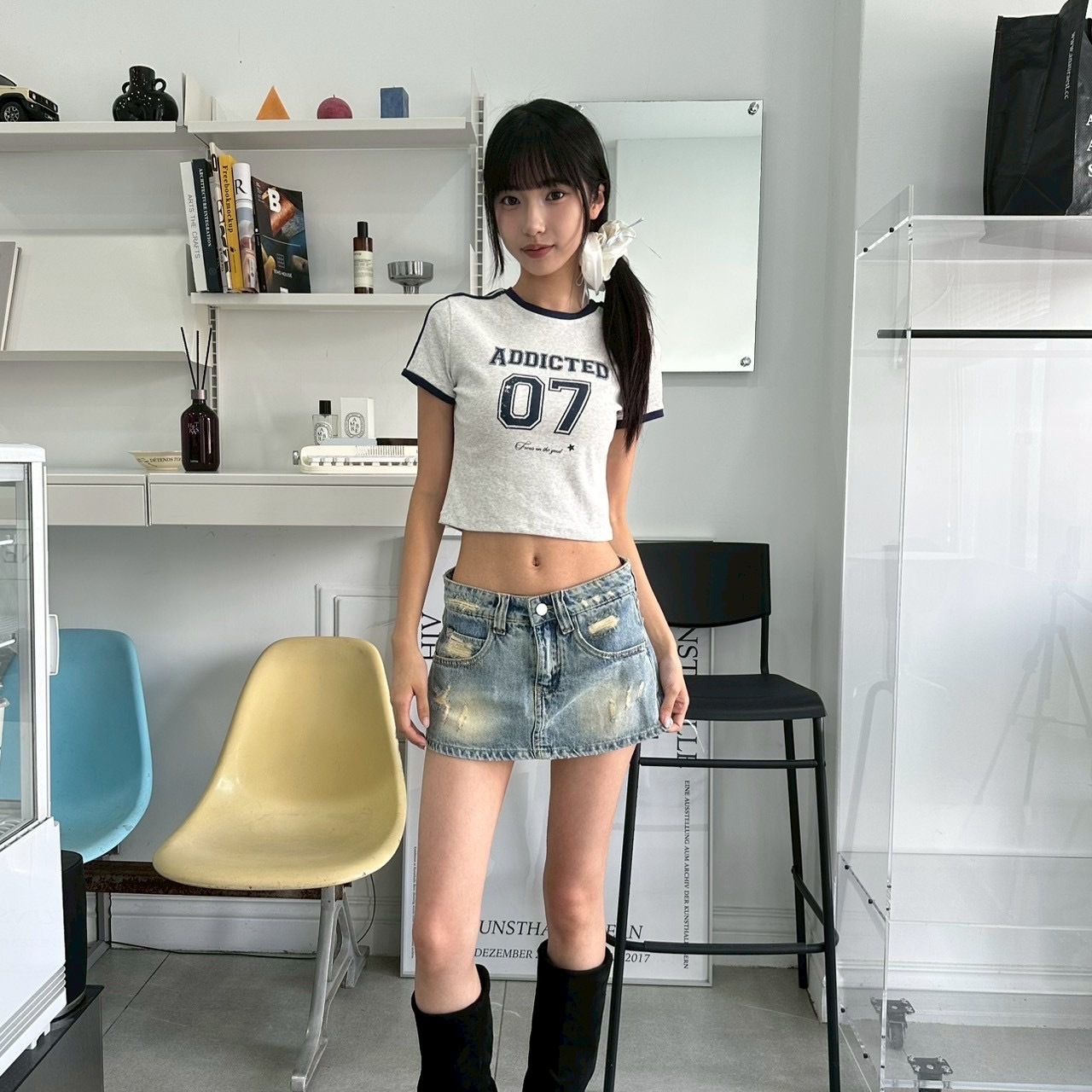 mmb實穿派運動07滾邊短上衣