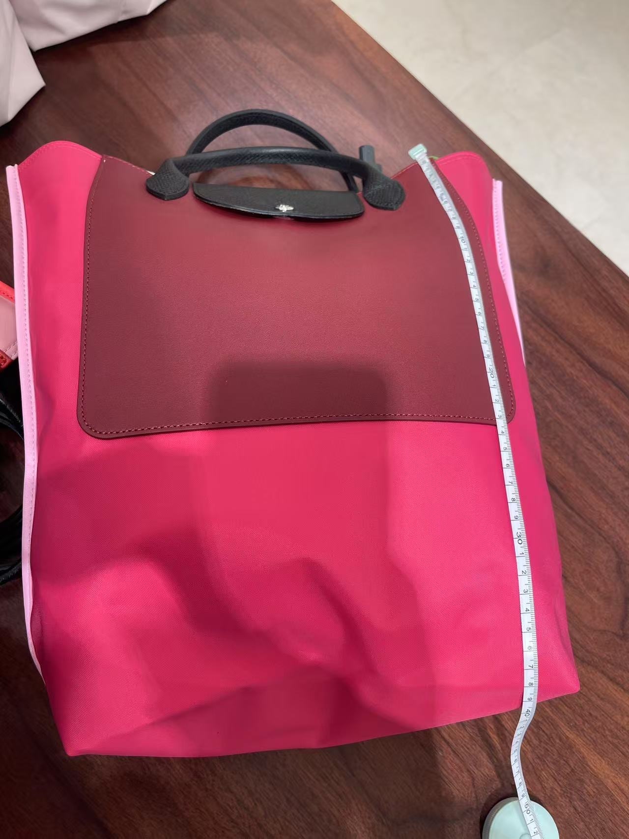 Longchamp Le Pliage Large Tote bag Red & Pink 10264