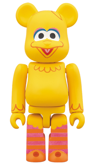 BEARBRICK Sesame Street BIG BIRD 100％