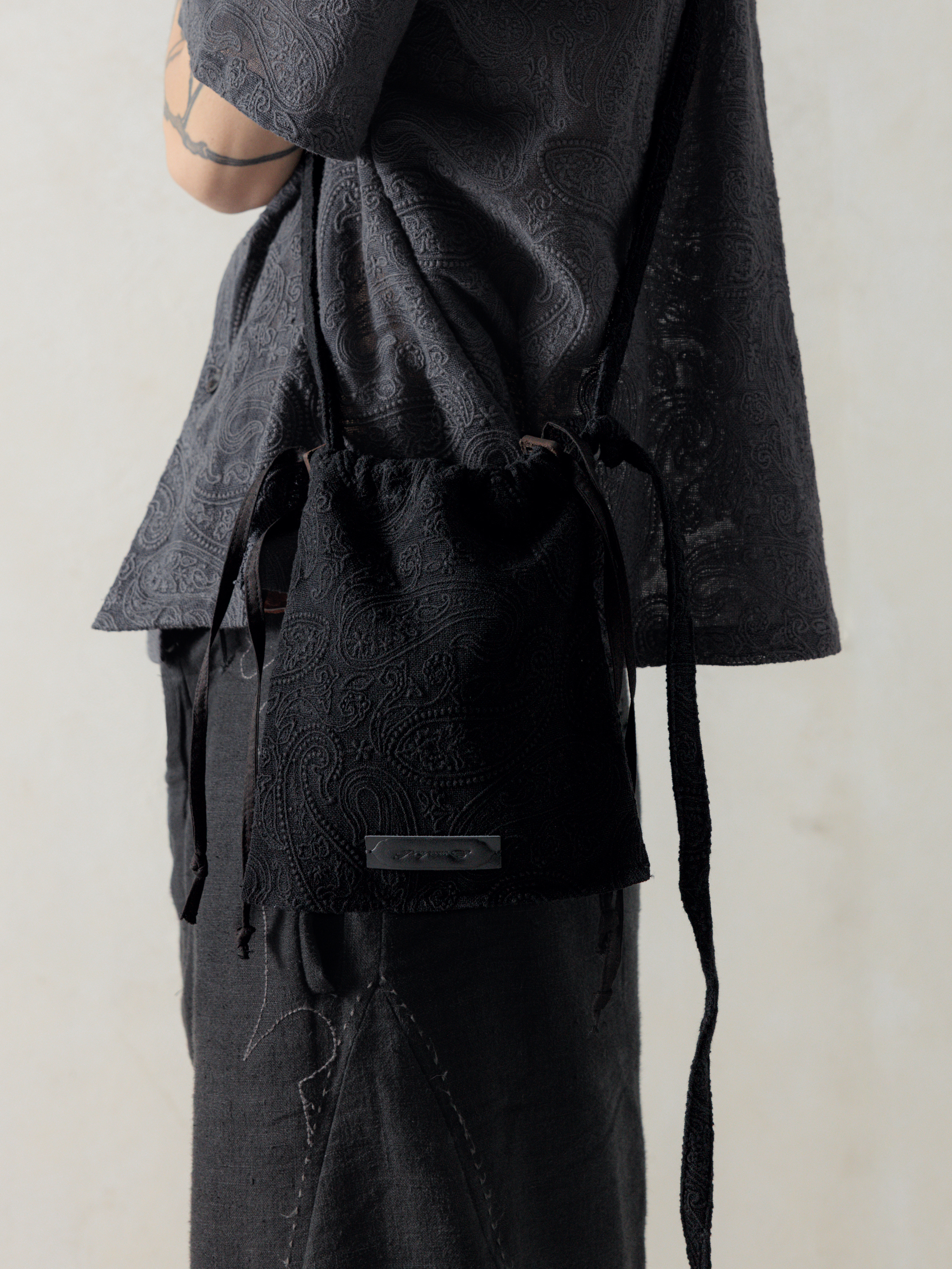 Professor.E｜Lace Drawstring Bag