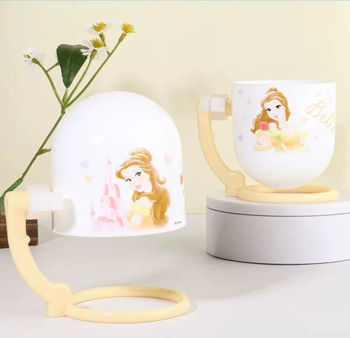 迪士尼公主 - 兒童漱口杯 (旋轉)| 美女與野獸