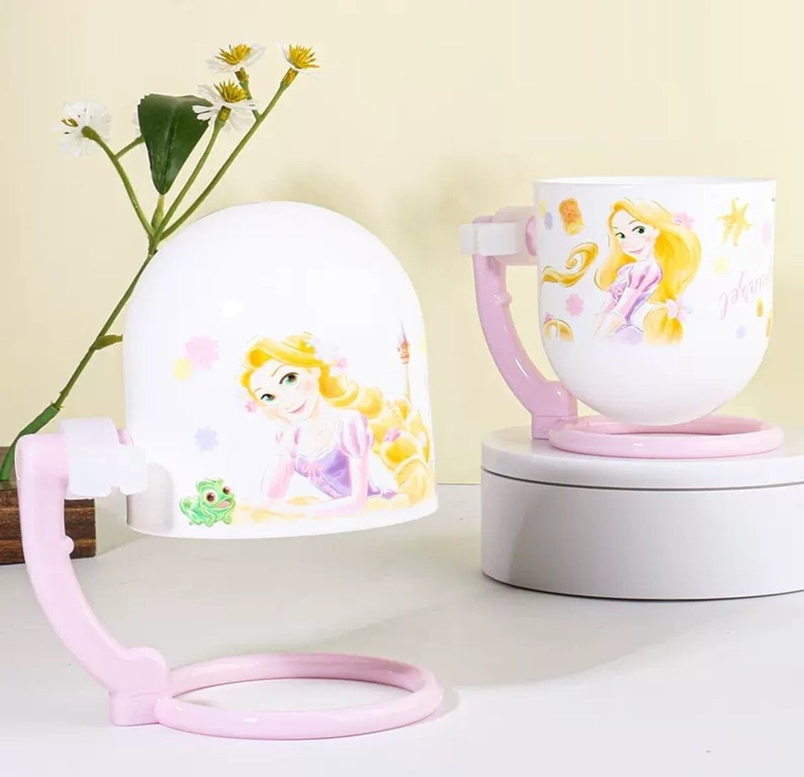 迪士尼公主 -  兒童漱口杯 (旋轉) |長髮公主