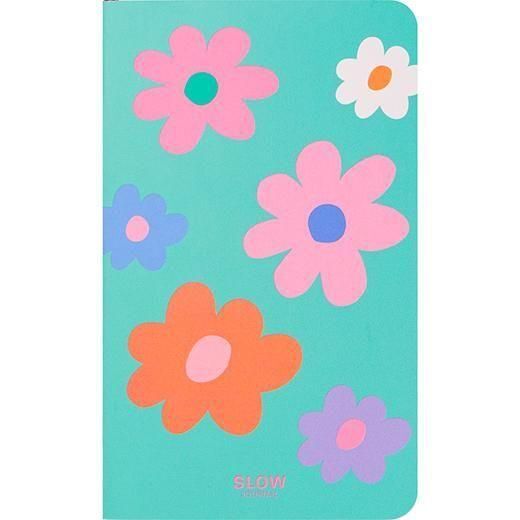 CHIC－花朵 SLOW慢日記 A6自由日記本｜日本Greeting Life