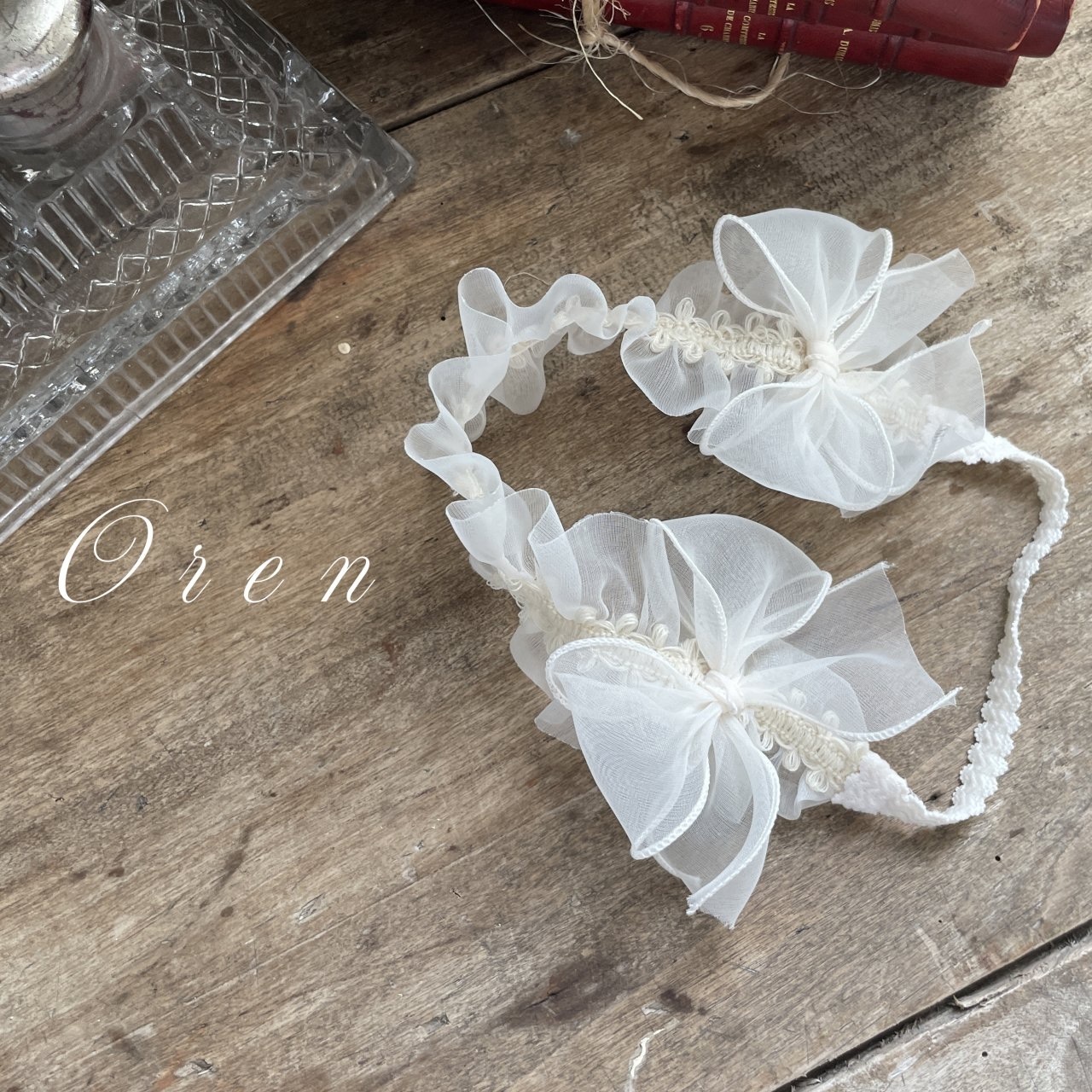 Oren Shiny Organza Hairband