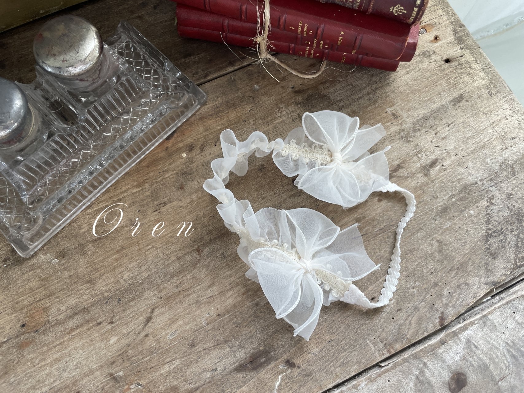Oren Shiny Organza Hairband
