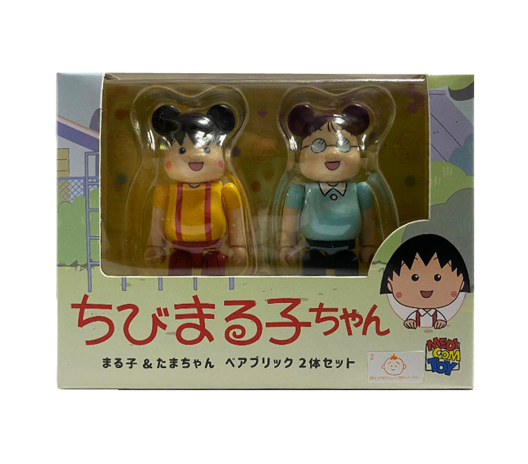 BEARBRICK 小丸子 & 小玉 100% BOX SET