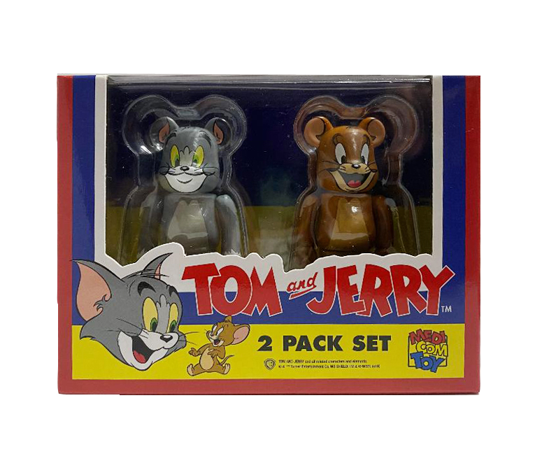 BEARBRICK TOM and JERRY 100% BOX SET