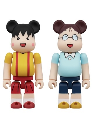 BEARBRICK 小丸子 & 小玉 100% BOX SET