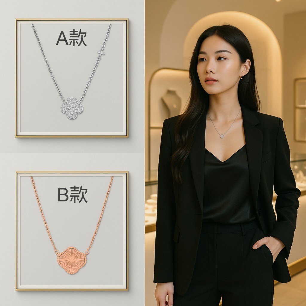 【預購】 Adornia Flower G081414 頸鏈系列