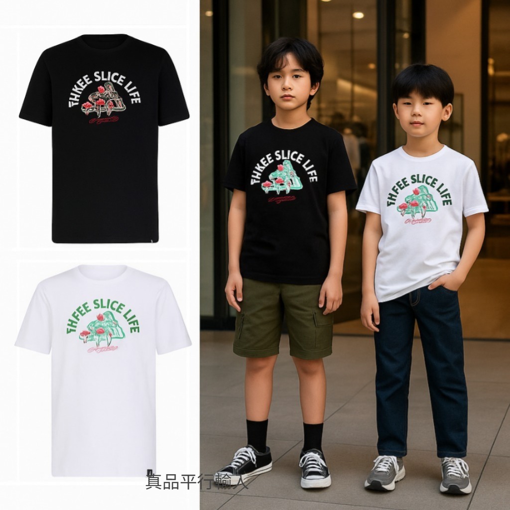 【預購】Adidas G081493 男童Three Slice Life TEE