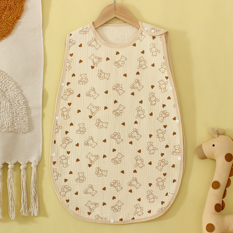 六層紗布防踢被