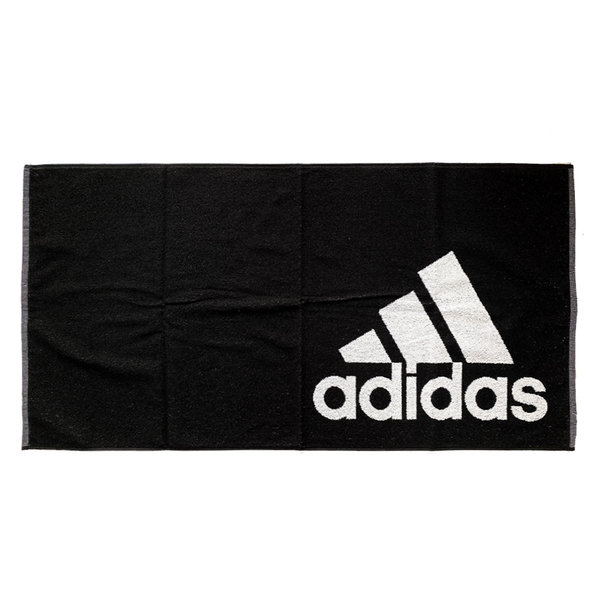 Adidas Towel L 70x140cm DH2866 毛巾 運動 健身 吸水 吸汗 舒適 快乾 黑白 大